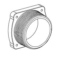 Banner Engineering SAFQT50U ການປະສົມອາແດບເຕີ Flange Adapter Assembly SAFQT50U FLANGE ADAPTER ASSY