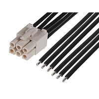 Molex 216291-1063 ສາຍສະເພາະ STANDARD .093 6 CKT R TO S 600MM