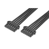 Molex 219656-2051 ສາຍສະແຕນລະດັບພິໂຄ-ລອກ F-F OTS Cbl Assy SR 100mm Au 5Ckts Blk