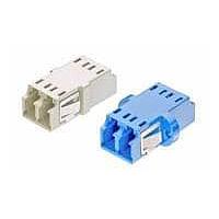 AMP Connectors - TE Connectivity 1-6457567-9 ອແດບເຕີ ASSY ADPTR DUP LC SR ສີດຳ ທອງກ້ອນ