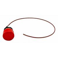 NKK Switches FF0116BACAEA01-WL ສະຫນັບສະຫນູນສຸດທ້າຍສຸດກົດ SPST 25mm ມີລູກສອນ W/ 2 RIBBON 12in WIRES CN2683