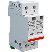 CITEL DS42S-230 ອະຊີພະເວີດິນແຣວ AC Power Din Rail AC Power Surge Suppressor, 40kA max, 400/230V, 3 Phase Wye, 2P