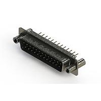 EDAC 627-M25-220-LT4 ຕົວເຊື່ອມ D-Sub - ຕົວເຊື່ອມ D-Sub ຄວາມໜາ້ຄວາມຖືກມາດຕະຖານ ແບບຕັ້ງຕົວແບບຕັດກະເປົາ
