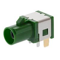 Molex 201126-0005 ຕູ້ຕໍ່ RF / ຕູ້ຕໍ່ Coaxial FAKRA JACK RA TH 50 Ohms KEY-E GRN