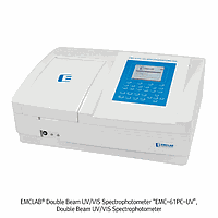 EMCLAB EM.61PCUV ເຄື່ອງວັດສະຫຼຸບ UV/VIS Spectrophotometer, 61PC-UV, ຄ່ອງແສງຄູ່, ໂປຣແກຣມ ANALYST
