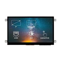 Riverdi RVT70AQLFWC00 ຈໍ TFT LVDS, ກະບັບ, CTP