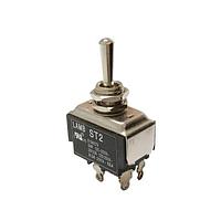 E-Switch ST26ED00 ສະຫນັບສະຫນູນ Toggle 20A 125VAC ການຖອດສະກຣູ-(On) 2 ໂພນ