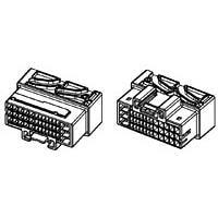 AMP Connectors - TE Connectivity 1743086-2 ກອງປົງ LIF HYB 39P CAP ASSY BLK