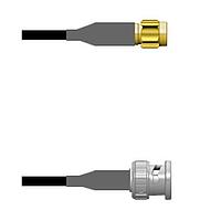 Amphenol Custom Cable Q-3D00L0008010i ສາຍສະບັບ RF SMA-SP/BNC-SP RG58 10I