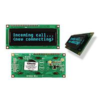 Newhaven Display NHD-0216KZW-AB5 ຈໍ OLED 2x16 ສີຟ້າ 80.00 x 36.0 x 10