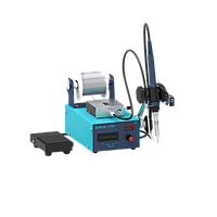 Bakon BK375B+ ສະຖານີ Soldering Tin ອັດຕະໂນມັດດ້ວຍເຄື່ອງປ້ອນອັດຕະໂນມັດ Tin Wire (200~480°C, 70W)