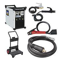 GYS EXAGON MMA 3 PACK ຊຸດເຄື່ອງເຊື່ອມ MMA (3 ph; 400V; 400A; Gouging Plier)