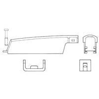 AMP Connectors - TE Connectivity 229910-1 ຄລັມປ໌ສາຍສະບັບ CLAMP CABLE 50P