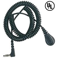 Desco 91095 ສາຍຂ້າມຂ້ອຍ WRIST STRAP COILED 4mm RT ANGL BANANA