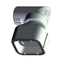AMP Connectors - TE Connectivity 1-2098436-0 ອຸປະກອນເສີມ BACKSHELL,AS16,6P ,90DEG,NC12,LP,CAP