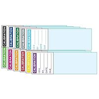 Q-Cee's - TE Connectivity QUP6LG ປ້າຍແລະປ້າຍຊື່ WRAP-UP CAL LT GREEN (Sold by Pack of 60)