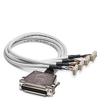 PHOENIX CONTACT 2302502 ສາຍລະບົບ CABLE-D37-M2.5/4X14/ 300/Y81P-O