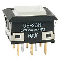 NKK Switches UB26KKG015C ປຸ່ມກົດສະຫນອງ SQ ON-ON ແດງ LED ຂາຍບົດຕົວເພີ່ມເພີ່ມ