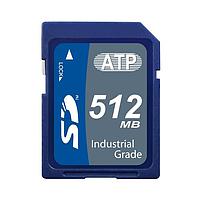 ATP Electronics AF512SDI-5AFXM ບັດ SD ອຸດສາຫະກຳ ອຸນຫະພູມ SLC SD ສະຫນັບສະຫນູນການຮອງຮັບລະບົບ Legacy