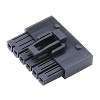 Molex 215913-1006 ກອງປົກ Mini-Fit Max Receptacle Housing, ແຖວເດັ່ນ, UL 94V-0, 6 ວົງຈອນ, ສາມາດທົດສອບ Glow-Wire, ສີດຳ