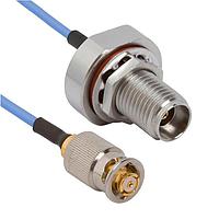 Amphenol SV Microwave FB292-047-FB292-180 ການປະກອບສາຍ RF 2.92mm BKHD F 2.92mm BKHD F 18" ສາຍ