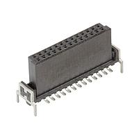 HARTING 15220502401000 ຕົວເຊື່ອມ har-flex ສະເພາະຍິງຕົວຕົນ 9.05mm, 50pin, PL1, ມີຮູບຜ່ານຮູ
