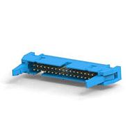 AMP Connectors - TE Connectivity 2-5499141-8 ຊຣູດເອລ/ອູນິວີເຮດເອີ 34P RA LG LAT ສີຟ້າ