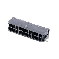 Molex 43045-2010 Shrouded Microfit 3.0 RA SMT Nail DR 15Au 20 Ckt