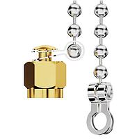 GCT (Global Connector Technology) RFCT-SMA-CAP-GS-3 ຝາປົກປ້ອງ SMA Cap wchain IP67