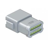 Amphenol SINE Systems AT04-12PA-MM01 ຕົວເຊື່ອມ AT Rec Enhanced A 12 Way ແດງ. ຝາປິດສີແດງ