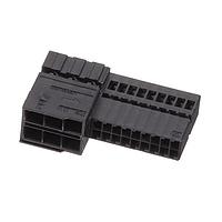 Aptiv 13850159 24-Way LOCK MLK 1.2 .6 24W ສີດຳ