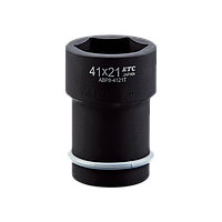 KTC ABP8-4121TP ເຕົ້າຮັບປະສົມ Nut Wheel 1" Sq. ສໍາລັບການນໍາໃຊ້ຜົນກະທົບ (41×21mm)