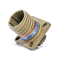 DEUTSCH - TE Connectivity D38999/20JB99PN ຮອບຮອງ SQUARE FLANGE RECEPTACLE