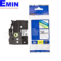 BROTHER TZe-161 36mm TZe-Tape Black ສຸດ Clear