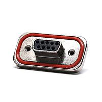 Amphenol Commercial Products MDBE09SM860 ຮັບກະປ່ອງ Rugged D-sub solder cup