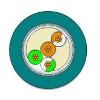 Molex / Flamar 155421-6001 (15 Meters) ເຄືອຂ່າຍ WSOR 4CKT 26AWG 15METER ລາຄາ ຕໍ່ເມັດ