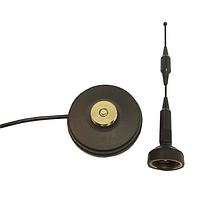 Siretta MIKE12/3M/SMAM/RP/S/31 ອານເຕນເນີພາຍໃນ 5dBi WIFI 2.4-2.5 GHz ອານເຕນເນີ MAG MOUNT ມີສາຍ 3M ແລະຕົວເຊື່ອມ SMA MALE ປະໂຫຍດກັບກັນ