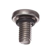 APM HEXSEAL RM4X8MM 4601 ສະຫນອງສະຫນາມ M4X8MM, ຫົວສະຫນາມ Phillips Pan, ສະຫນາມເຫຼັ້ມ 18-8 ສແຕນເລດສຕີນກັບ Buna N, O-Ring, ນຸ່ມສະຫນາມ