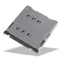 Yamaichi Electronics FMS006-5100-0 ກາດເຊື່ອມ SIM Card Conn 6pin Top Mnt Man H-1.4mm
