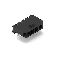 Wurth Elektronik 66200411022 ປລັກ WR-MPC3 ຕິດຕໍ່ພະລັງງານຂະໜາດນ້ອຍ 3.00 mm 4P THT ແຖວດຽວ ຜູ້ຊາຍ ມຸມຂວາ ການຄຸມກັນດ້ວຍບ້ານດິນ Glow Wire