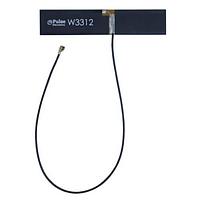 Pulse Electronics W3312B0100 ເຄື່ອງຮັບສະສົມສະຕິກ ISM 863-928MHz PCB 75X15mm ມີສາຍ coax