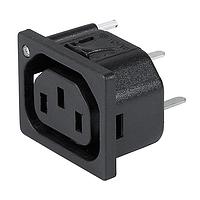 Schurter 3-100-405 ປຸ່ມອອກ 10A APP OUTLET 1.7mm SNAP-IN WTH LITEPIP