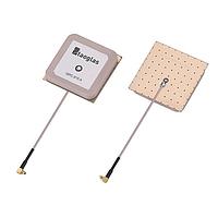 Taoglas ISPC.91A.09.0092E ເຄື່ອງຮັບສັນຍາພາບສະຫຼຸບ ISPC.91A 915MHz 5dBi ອະນຸປະກອນສະຫຼຸບຊີເຣມິກ Patch Antenna, 92mm RG-178 49.5*49.5*7.5mm