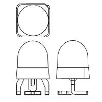 Broadcom AEMD-CM3L-Z1002 ເດັດແສງສີດຽວ SMT ຮູບກົງມົນສີຂຽວ 30ອົງສາ