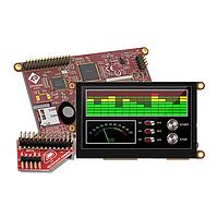 4D Systems uLCD-43DCT-Pi ປ່ອງປະສົມສະຕິບ 4.3" Raspberry Pi Adaptor Shield+Cable