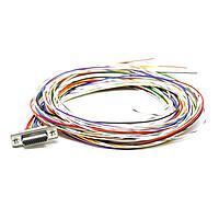 Cinch DCHM21P6N5-36.0MN-HT1 ຂໍ້ມູນ Micro-D D-Sub Connectors PLUG CONNECTOR 21 POS HI-TEMP 175C