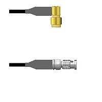 Amphenol Custom Cable Q-3700X000D096i ສາຍສັນຍານ RF SMA-RP/HDBNC-SP LMR19 96I