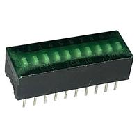 CTS Electronic Components 208-10ST ສະຫນາມສະລັບ DIP 10 ສ່ວນສະລັບ SPST