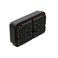 Amphenol SINE Systems ARB16-102SAR-L018 ຕົວເຊື່ອມຕໍ່ 102 ຕໍ່ຕຳແໜ່ງ, ການປິດກະບອງຂະໜາດຫຼຸດລົງ, ກະບອງປຸ່ມ A, ສີດໍາ