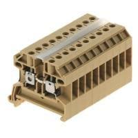 Weidmuller 0499560000 ບລັອກຕິມເນີລະບົບ DIN Rail Terminal Blocks SAK 2.5/10/35